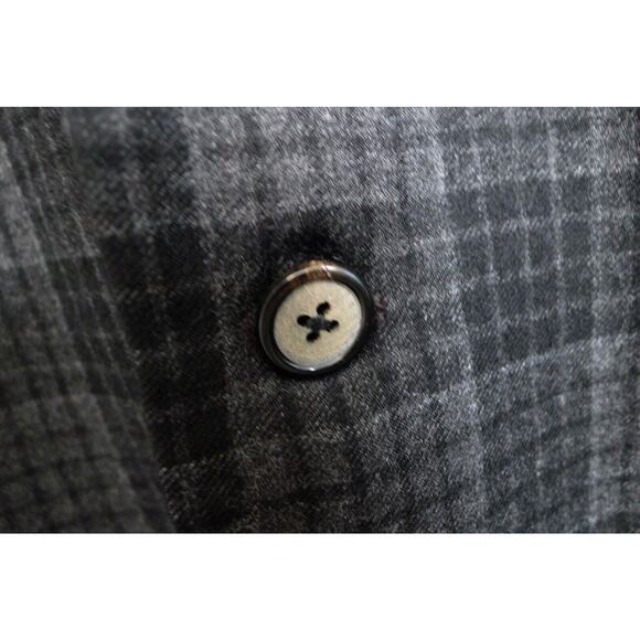 VINCE Plaid Italian Wool Felt Blazer Sport Coat Two Button Saks 36 $645 - Picture 7 of 9